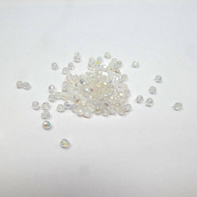 Perles à facettes crystal
