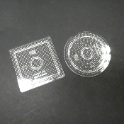 Plaques mini perles à repasser PERLOU x 2