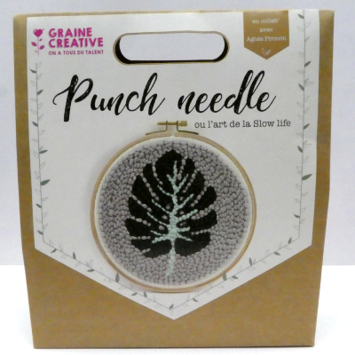 Kit Punch Needle Végétal GRAINE CREATIVE