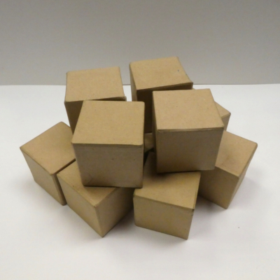 Cubes en Carton 5cm x12