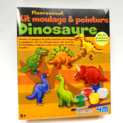 Kit moulage et peinture Dinosaure