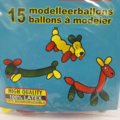 Ballons à Modeler x 15 GLOBOS