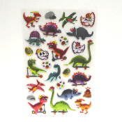 Stickers dinosaures APLI 