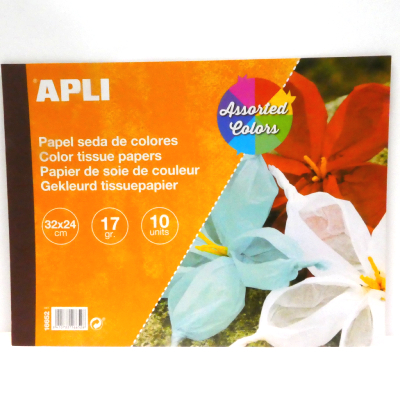 Papier de soie de couleurs APLI