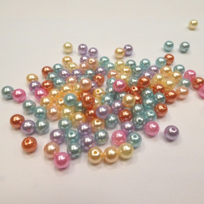 Lot de perles nacrées