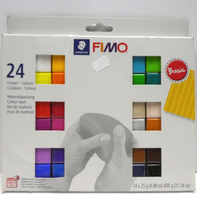 Lot de FIMO x 24 Coloris
