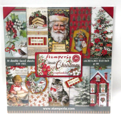 Papiers Scrapbooking Classic Christmas STAMPERIA