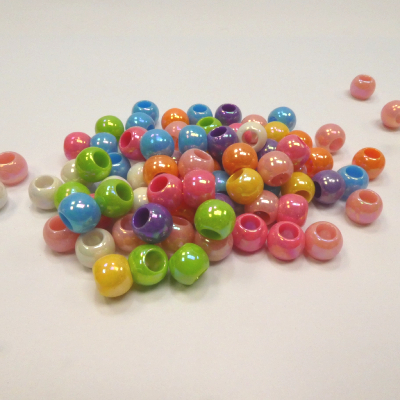 Lot de perles de couleurs