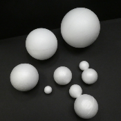 Les boules polystyrène 