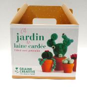 Kit Jardin Laine Cardée GRAINE CRETIVE