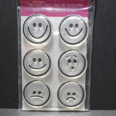 Tampons transparents smileys EFCO