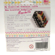 Kit Bracelet Brésilien Manchette Brillante GRAINE CRÉATIVE