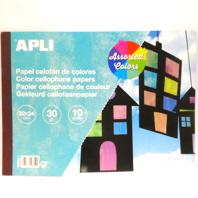 Papiers cellophane de couleurs APLI