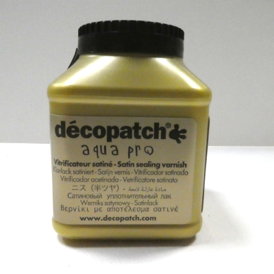 Vernis vitrificateur aqua pro - 180 ml  DECOPATCH