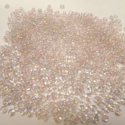 Perles de rocailles lilas 2 mm