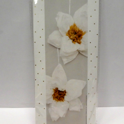 Fleurs de papier de soie RICO Design - 2 modèles