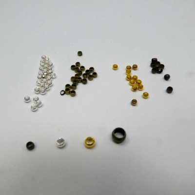 Perles à écraser divers tailles et coloris