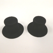 Hauts de Forme Chapeaux en Velours Miniatures 3cm x2 RAYHER