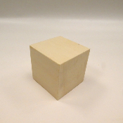 Cube  Dcorer en Bois 5 cm GRAINE CREATIVE