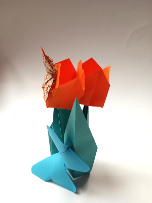 Origami Fleurs et Papillons